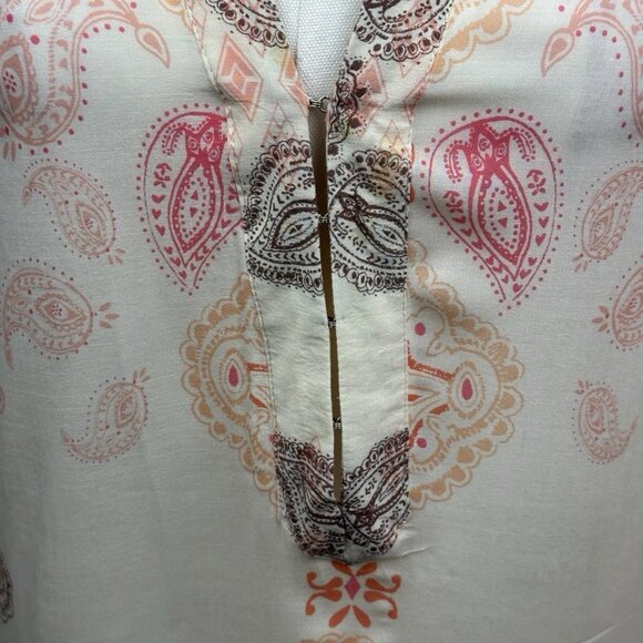 Free People Peacemaker Bohemian Printed High-Low Dress - Medium - Worn 1 Time - Picture 5 of 14